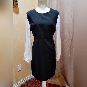 Long sleeve Over the knee dress